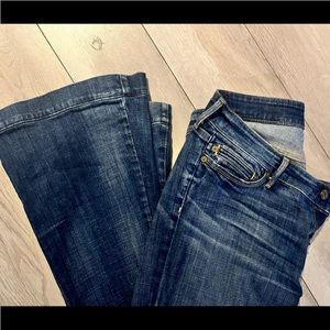 Seven for all mankind flare jeans